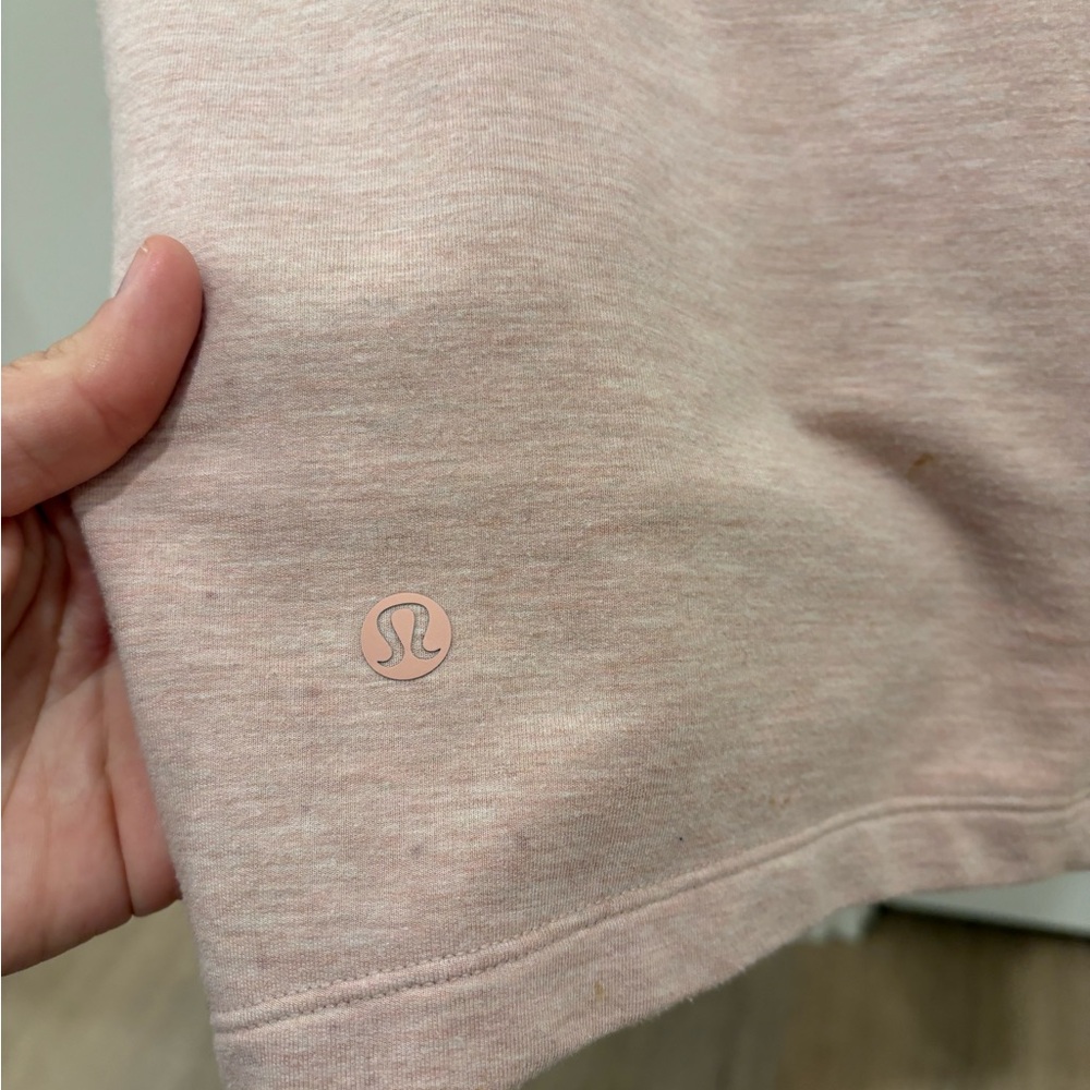 Lululemon Athletica Pink Knotted Sweatshirt Size Small - Picture 4 of 6